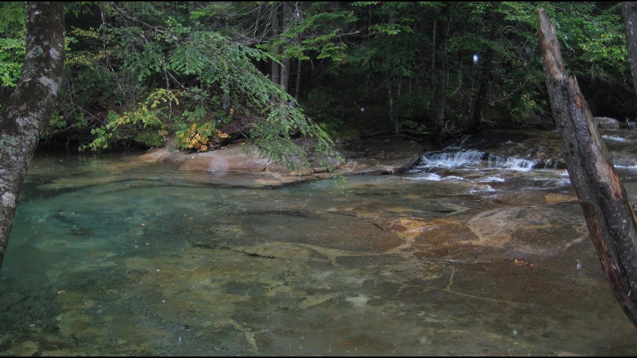 Insane blue glacial water in New Hampshire!!!