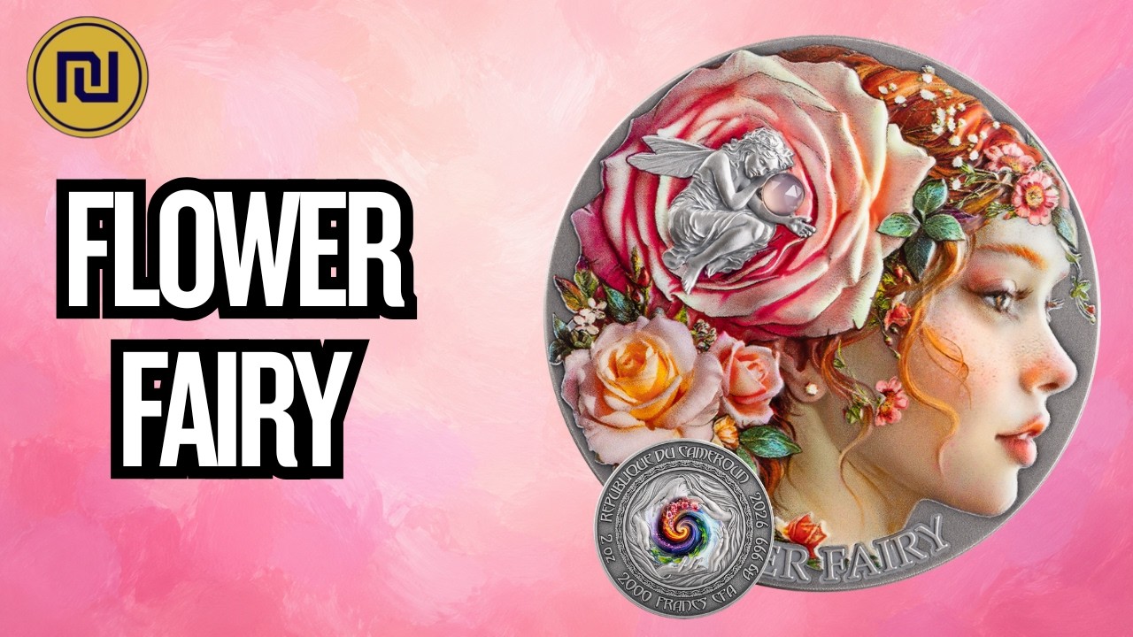 The Most Beautiful Flower Fairy Silver Coin of 2026? 🌸✨ - YouTube