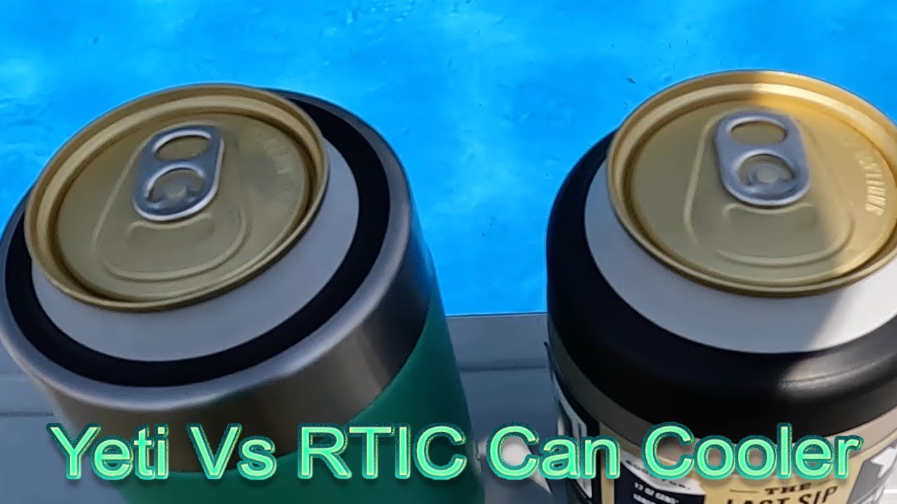 Will RTIC Or Yeti Keep Your Can Of Beer Colder? 1 Hour Temperature