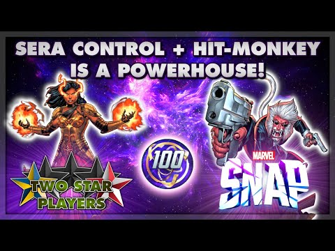 Day 1 Infinite with Sera Control feat. HIT-MONKEY | Marvel Snap | Two Star Players