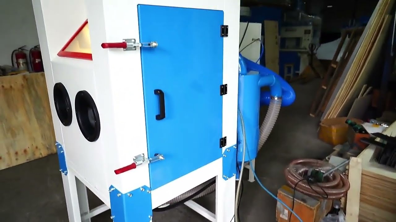 Suction Blast Cabinet, Manual Sandblasting Cabinet for Sale