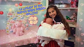 LA MIS NUEVOS BEBES REBORN MELLIZOS - YouTube