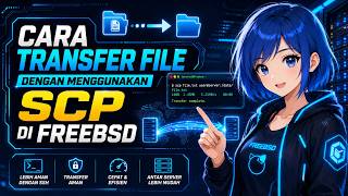 Cara Transfer File Dengan Menggunakan SCP Di FreeBSD