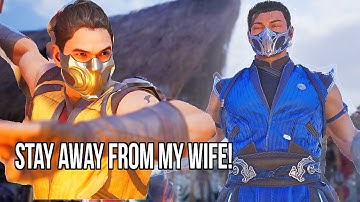 Mortal Kombat 1 - Scorpion VS Sub Zero All Intro Dialogue