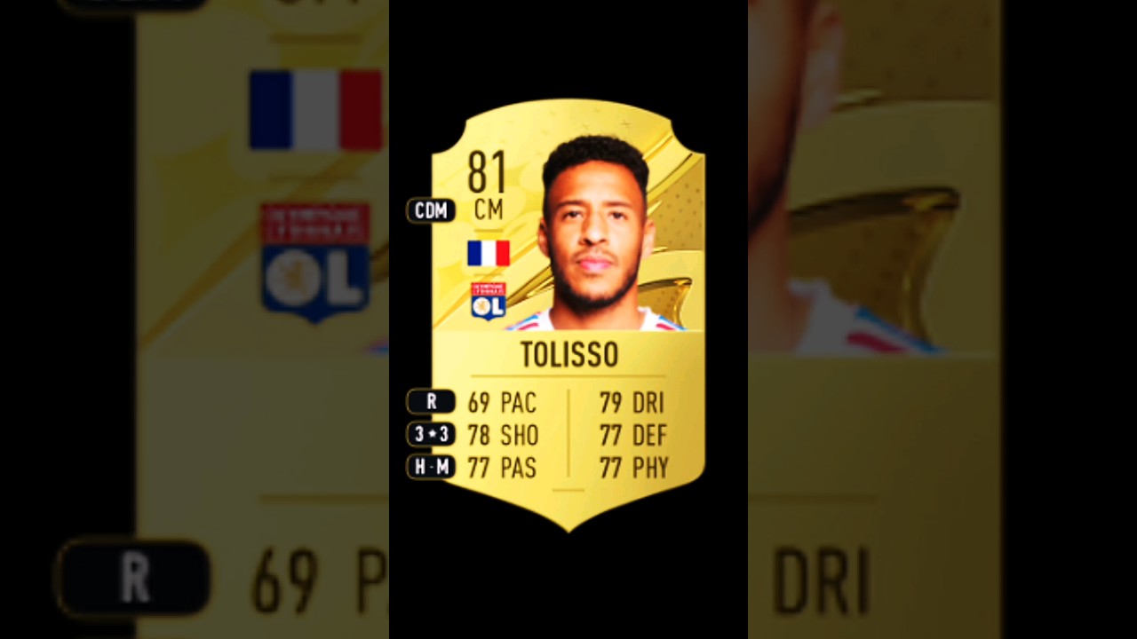 L'évolution FIFA de Corentin Tolisso