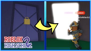 Unveiling The Locked Secret Well Door Roblox High School 2 Youtube - a roblox high place