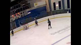 Sick save pad stack and rebound on 3-0