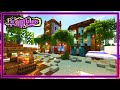 Incredible Beach Resort Built in Minecraft! | Brambles SMP