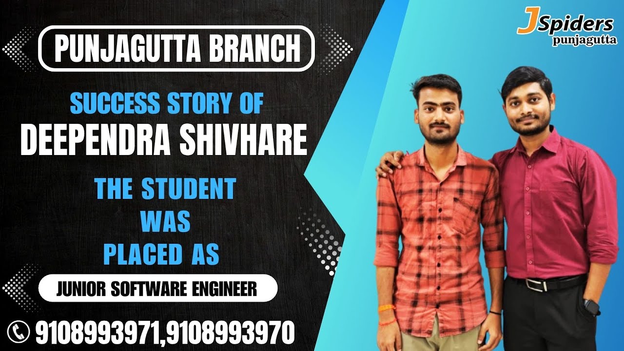 My Placement Journey at Jspiders | Hyderabad Punjagutta