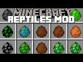 Minecraft REPTILES MOD / HELP FREE AND FIGHT AGAINST THESE REPTILES! Minecraft