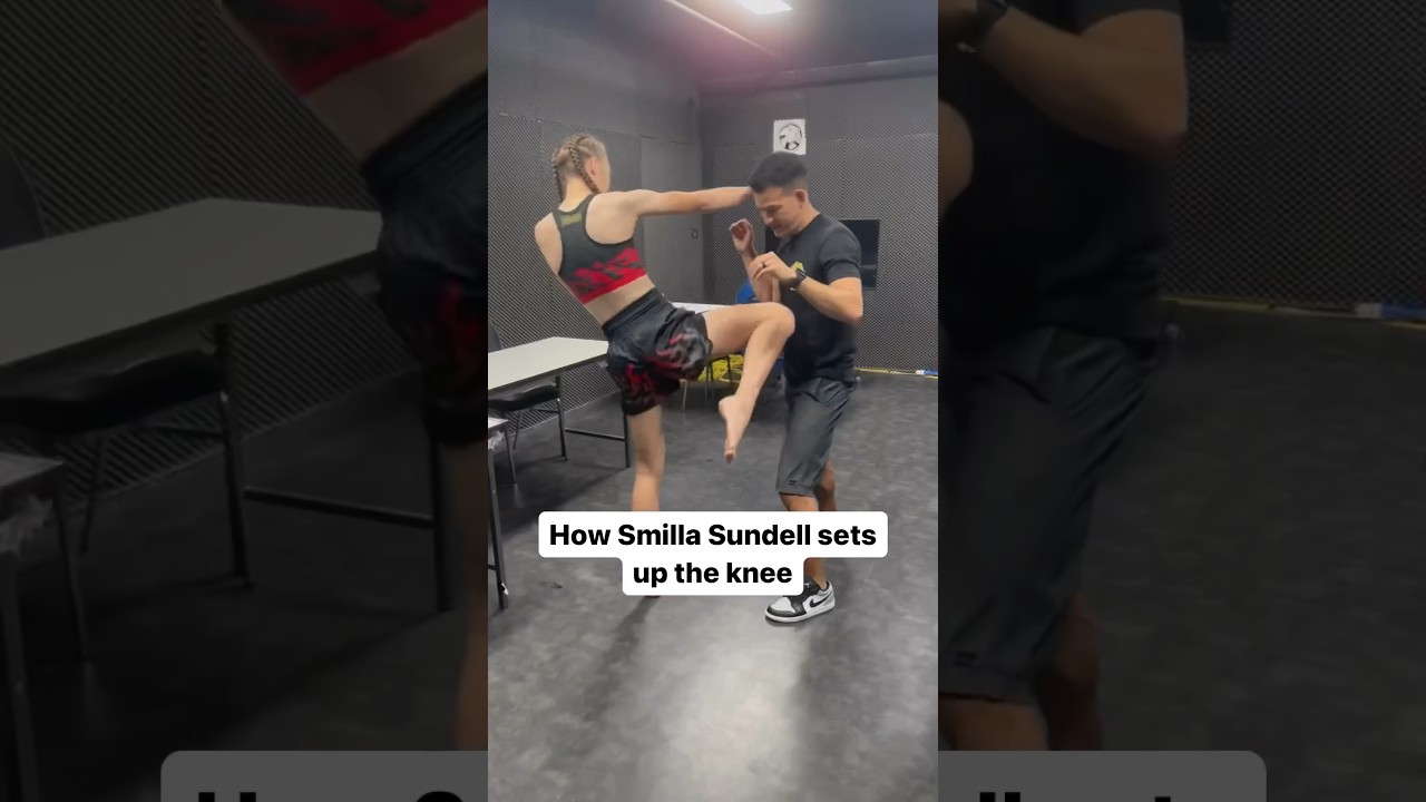 This is how to land a knee to the body 