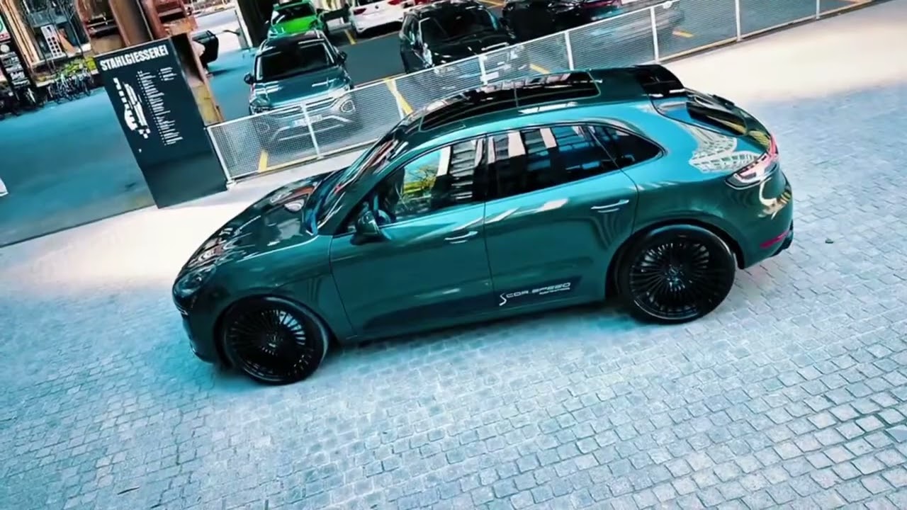 Porsche Macan mit Corspeed Atmos 22 Zoll Felgen