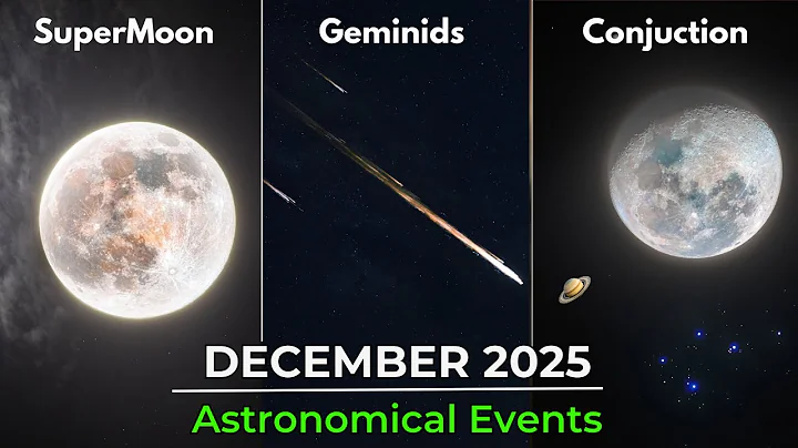 December 2025 Night Sky Events You Can’t Miss! Supermoon, Geminid Meteors & More!
