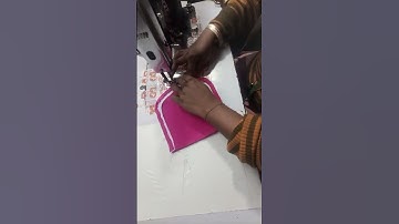 #neck stitching with #buckram🪡🧵🙏