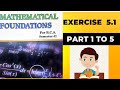 ||Exercise 5.1|| \Matrix \ BCA semester 2nd #mathematics kuk