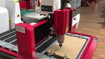 CNC Routing Machine RS6090 by Redsail - Loading a Program to Process