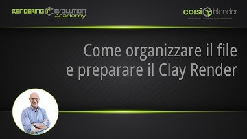Organizzazione dell’Outliner e Clay Render in Blender | Le basi per studiare la luce
