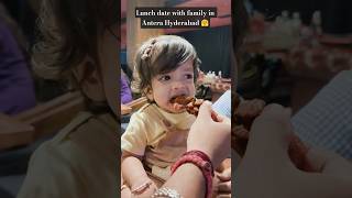 Lunch in Antera Nagole Hyd #viral #trending #cutebaby #restaurant #lunchwithfamily #antera #biryani