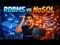 RDBMS vs Non-RDBMS in Hindi | Difference Between SQL and NoSQL Explained