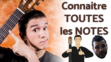 Quel sont les notes de la guitare ?