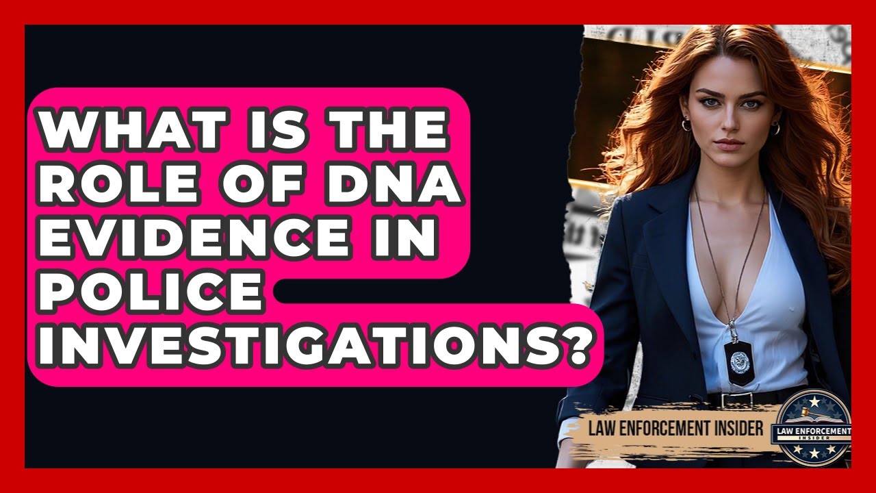 What Is The Role Of DNA Evidence In Police Investigations? - Law Enforcement Insider
