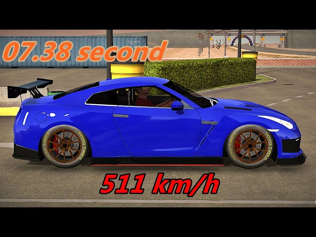 NISSAN GTR R35 1695HP || GEARBOX SETTING || CAR PARKING