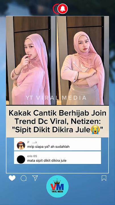 Join Trend Dc Kakak Cantik Berhijab bikin candu Netizen #trenddance #cantikberhijab #shorts