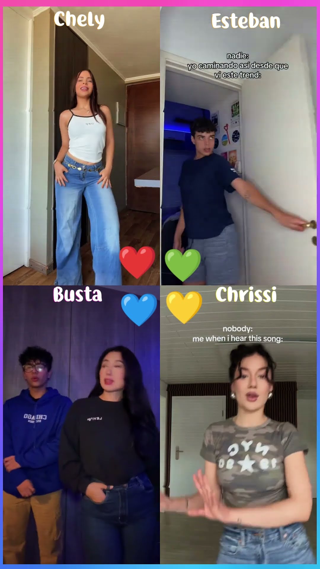 ????Chely Schneider x Esteban x Busta x Chrissi #shorts #dance #tiktok