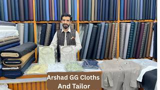 ✂️ Arshad GG Clothes & Tailors | Premium Custom Stitching & Perfect Fit 👔