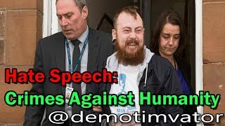 Hate Speech: Crimes Against Humanity
Recently a Scottish youtuber by the name of “Count Dankula” was arrested, tried and convicted under the 2003 Communications Act in the UK, of using a communications network to spread “grossly offensive” material.
Dankula had made his dog react to an anti-semitic slogan, and taught it to do a “Roman salute”.
The online anti-femosphere has been understandably up in arms about this situation, and here I break down what’s been going on with the law, other cases that have occurred in the past, my take on it all, and my views on free speech overall.
Chur.
References:
Dankula’s Hate Speech Trial, on Know Your Meme - http://knowyourmeme.com/memes/events/count-dankulas-hate-speech-trial
Communications Act 2003 online - https://www.legislation.gov.uk/ukpga/2003/21/contents
A bunch of wiki
U.N. Declaration of Universal Human Rights online - http://www.un.org/en/universal-declaration-human-rights/
My twitter - https://twitter.com/demotimvator
My blog and website - http://thedemotivator.com
My patreon (for support!) - https://www.patreon.com/demotivatoropinion
Donate through Paypal via StreamLabs -
https://streamlabs.com/timblake,
Or via my email - demotivatoropinion@gmail.com Hate Speech: Crimes Against Humanity