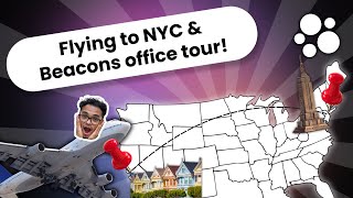 Flying to NYC to change the Creator Game + Beacons Office Tour!
