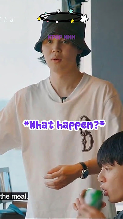 When Jimin Make A Bite Ssam For Tae But He Ran Away 😅🤣 #shorts #taehyung #jimin #bts