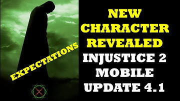 Injustice 2 Mobile Martian Manhunter | Update 4.1 | New Character |  Expectations and Speculations |