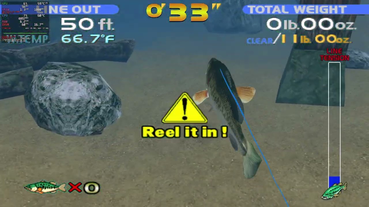 Linux Gaming (Fedora 44) SEGA Bass Fishing