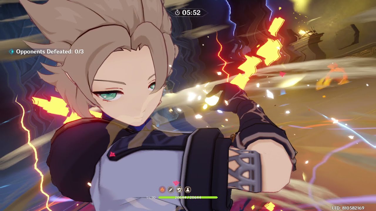 Finally my Albedo did 100k using Harbinger of Dawn!!!