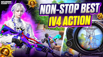 INSANE 1v4 ACTION! Fastest Squad Wipe | BGMI Highlights 🔥 