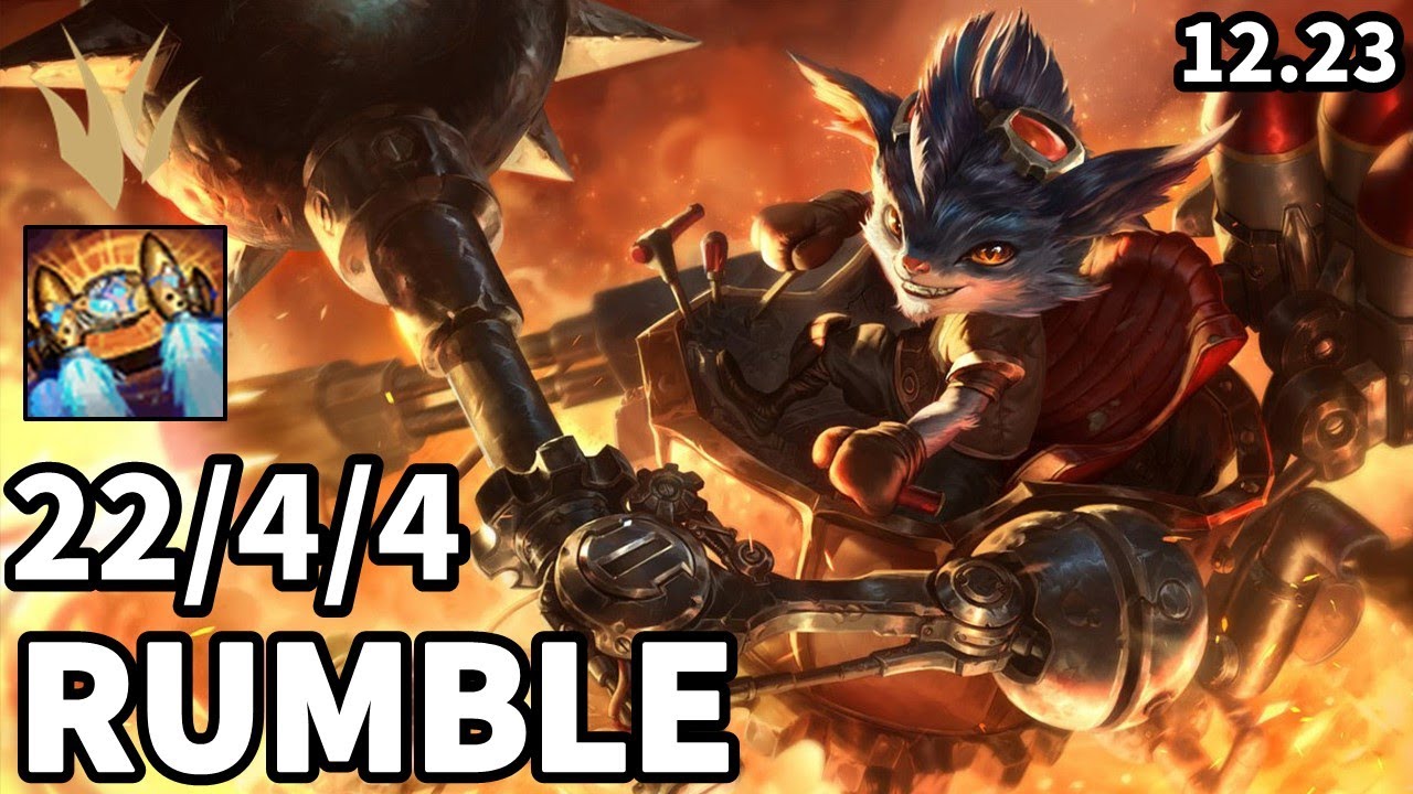 Rumble Jungle vs Udyr - EUW Master | Patch 12.23