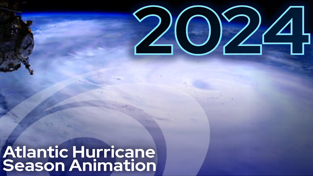 2024 Atlantic Hurricane Season Animation - YouTube