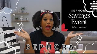 SEPHORA VIB SALE HAUL #sephora #sephorahaul  #sephoravibsale #sephorasale