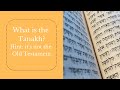 What is the tanakh hint its not the old testament