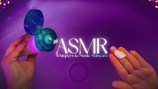 ASMR • Relaxing Spa Facial Treatment (Whispers   Music) POV Skincare | Dim Lighting | Layered Sounds