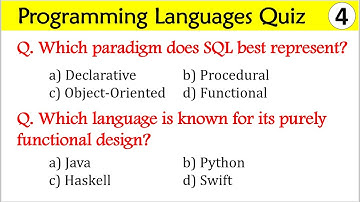 Programming Language Quiz #programminglanguages #computerknowledge #programminglanguage #computer