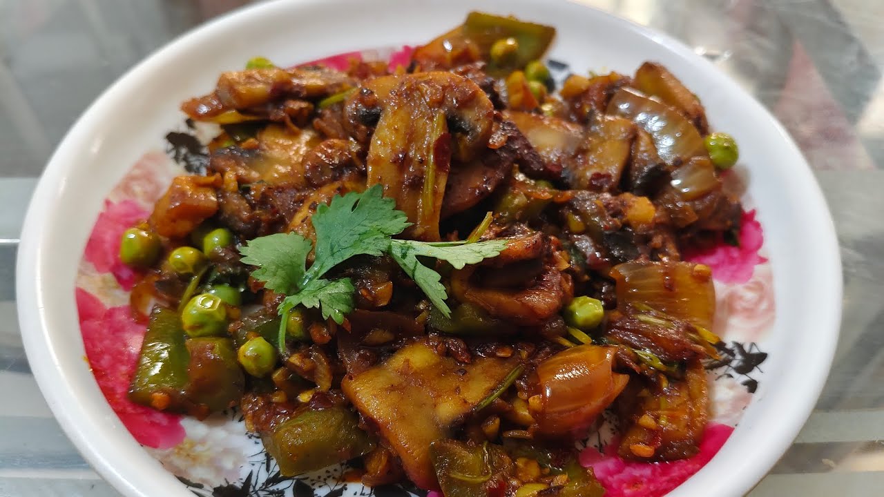 Mashroom Paper Garlic Fry 