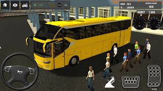 Bus Simulator Indonesia Coach bus driving | Euro bus simulator 2025 Android gameplay screenshot 1