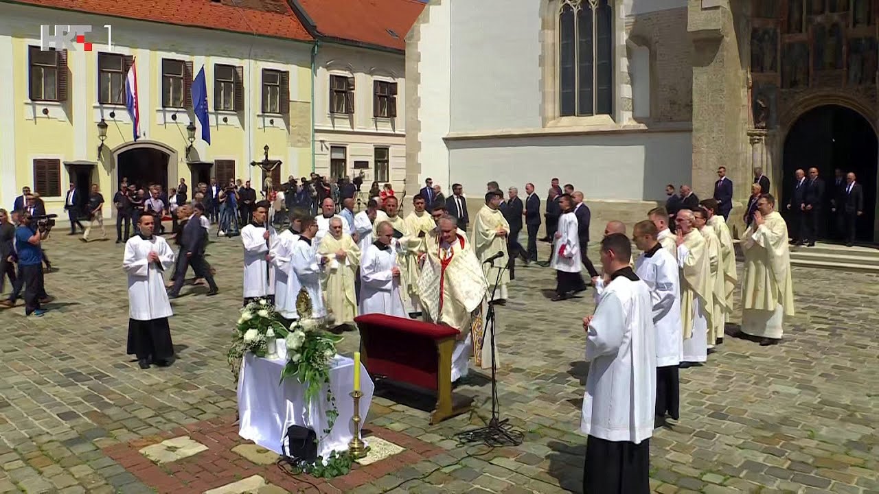 Misa iz crkve sv. Marka povodom Tijelova i Dana Državnosti 2024.