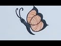 Easy Butterfly mandala art#you tube#video