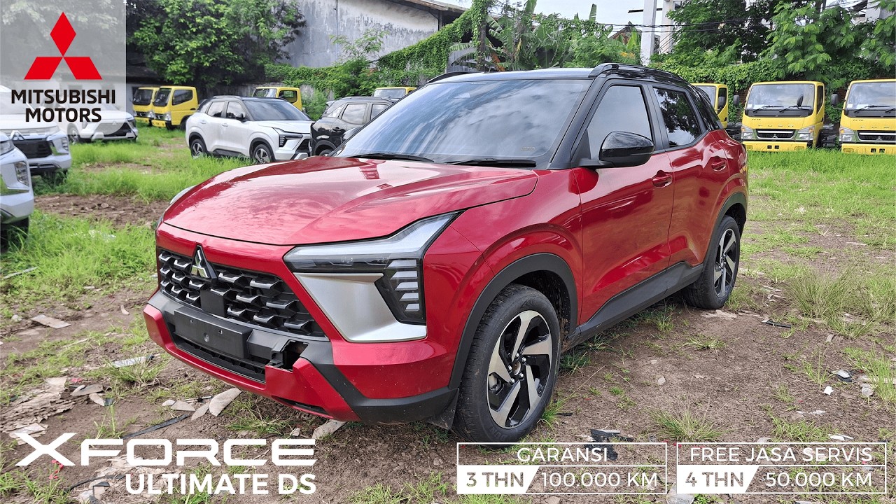 Review 2025 Mitsubishi Xforce Ultimate DS | Red Metallic two tone unit