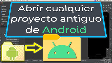 Cómo abrir cualquier proyecto viejo en Android Studio, sin actualizar gradle kotlin o java. Tutorial
