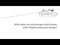 Why we prefer turbulent motion in exchangers