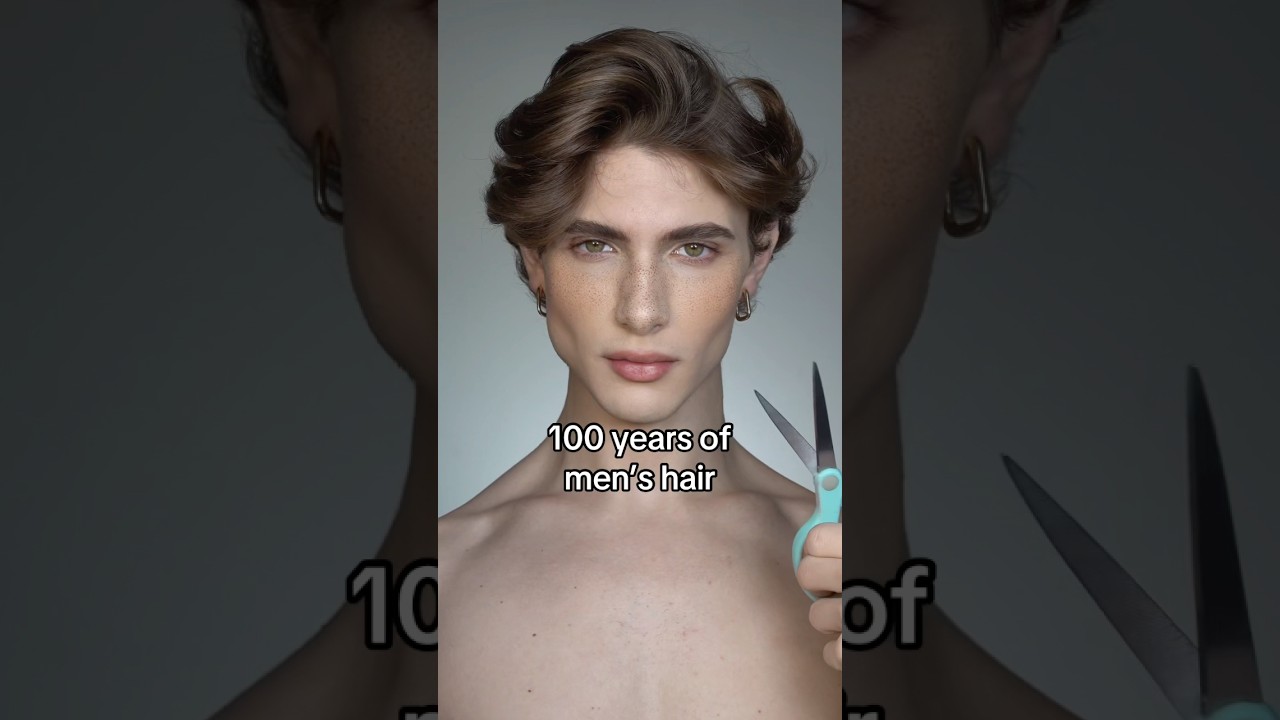 100 лет мужским прическам #прическа #шорты